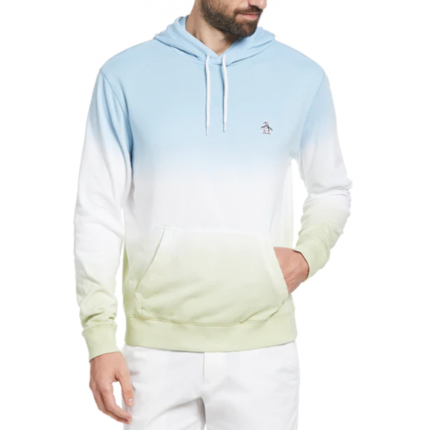 Hoodie Dip-Dye dengan Warna Berani